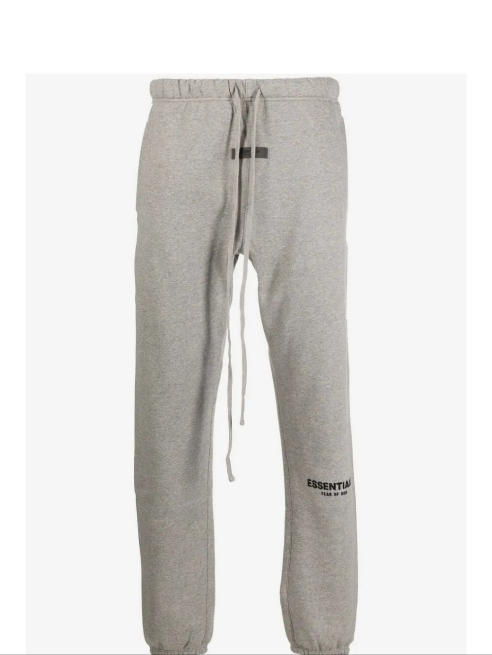 Fear of God Essentials Sweatpants Light Gray Size XS Unisex Fleece Joggers Logo.